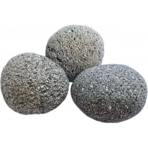 Otoczak LAWA CZARNA Black Lava Pebbles 6-8 cm