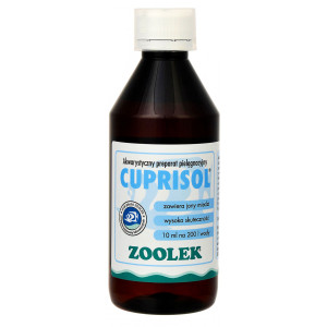Preparat z jonami miedzi Zoolek Cuprisol 30 ml